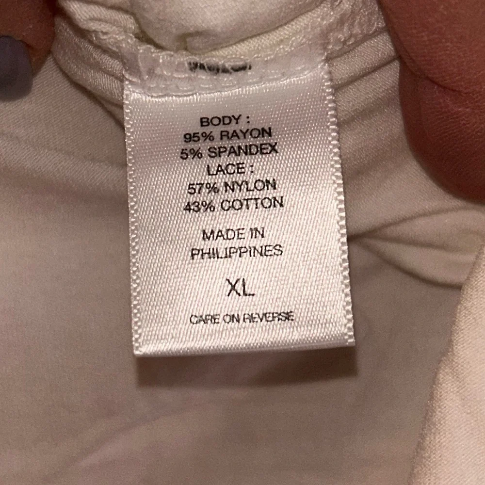 White Tank Top by Seven Ave. NY&Co - Picture 3 of 3